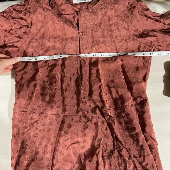 Rodebjer Long Sleeve Mauve Wrap Dress XS - Picture 5 of 7